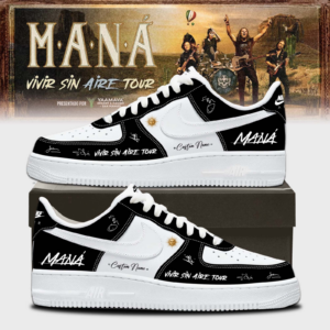 Manna Vivir Sin Aire Tour Premium Edition Shoes Gift For Latin Rock Collectors