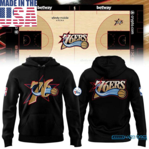 Philadelphia 76Ers Nba Season 2025Ã‚â€“2026 Fan Hoodie