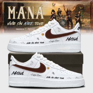 Manna Vivir Sin Aire Tour Exclusive Collector Shoes Gift For Music Lovers