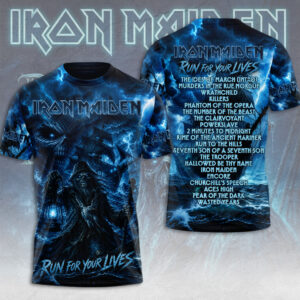 Iron Maiden World Tour 2026 3D Apparel Gift For Concert Merchandise Collectors