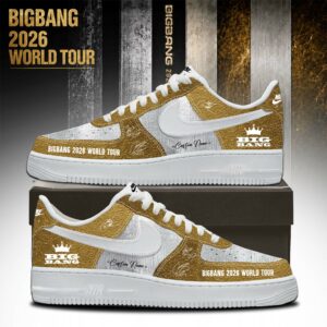 Bigbang 2026 World Tour Graphic Sneakers Gift For Concert Lovers