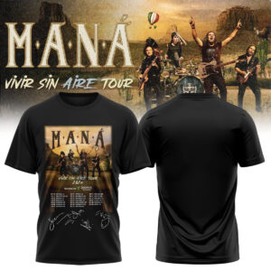 Man?? Vivir Sin Aire Tour Premium Graphic T-Shirt Gift For Latin Music Fans