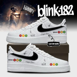 Blink182 New Eu Shows Limited Edition Signature Shoes V5 Gift For Dedicated Fans