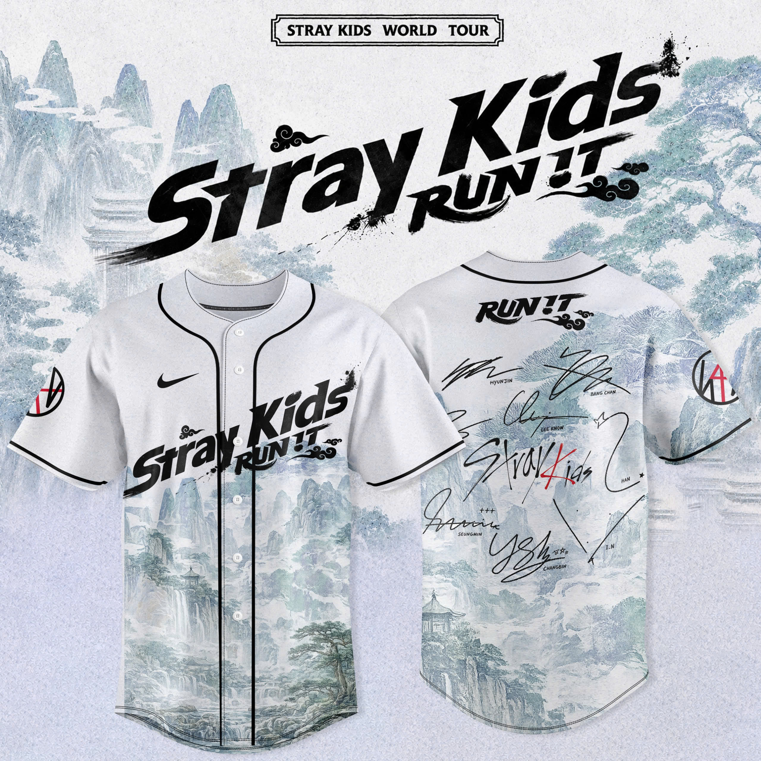 Stray Kids Run It World Tour 2026 Special Edition Jersey