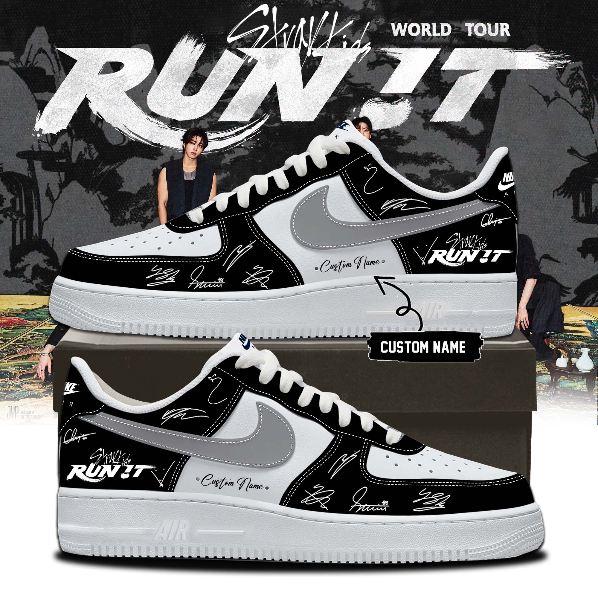 Stray Kids Run It World Tour 2026 Fan Collector Shoes Gift For Stay Fans
