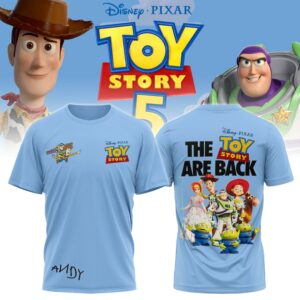The Toys Are Back Light Blue Limited Edition T-Shirt Gift For Animation Collectors