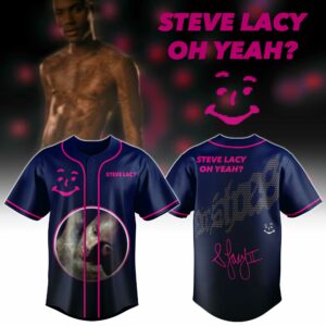 Steve Lacy Oh Yeah Album 2026 Baseball Jersey Gift For Fans Collection