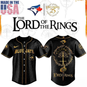 Toronto Blue Jays Lord Of The Rings 25Th Anniversary 2026 Jersey