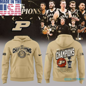 Purdue Boilermakers Big Ten Basketball Tournament Champions 2026 Hoodie