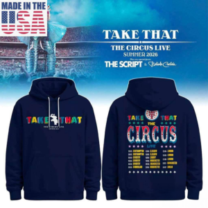 Take That The Circus Live Summer 2026 Fan Hoodie