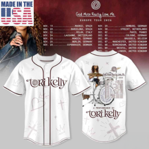 Tori Kelly God Must Really Love Me Tour 2026 Collector Jersey