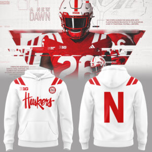 Nebraska Football New Season White Hoodie Gift For Nebraska Supporters 2026