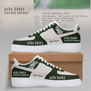 Asha Banks Something Inbetween Tour Custom Sneaker Collection