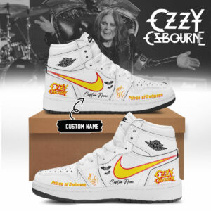 Ozzy Osbourne Prince Of Darkness Forever Signature Shoes Gift For Concert Fans
