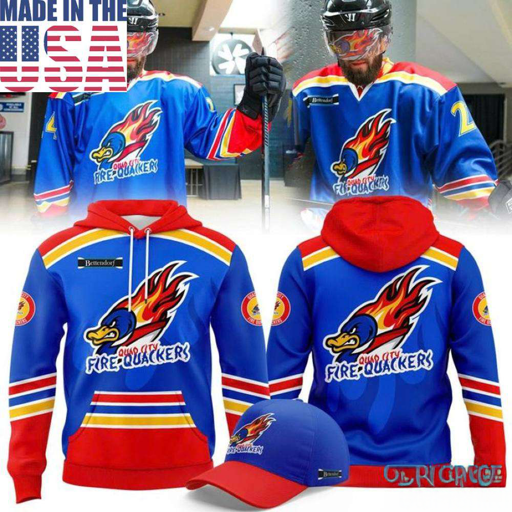 Quad City Storm 2026 New Season Fan Hoodie