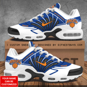 Personalized New York Knicks NBA Finals Champions 2026 Air Max Plus Sneakers Gift for Championship Collectors