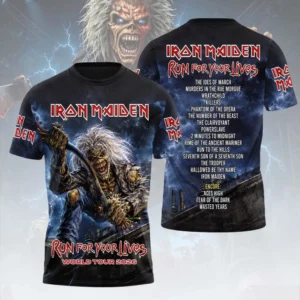 Iron Maiden Concert Tour 2026 3D Apparel Gift For Music Enthusiasts