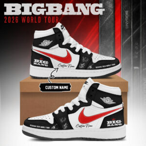 Bigbang 2026 World Tour Limited Edition Shoes Gift For Kpop Collectors