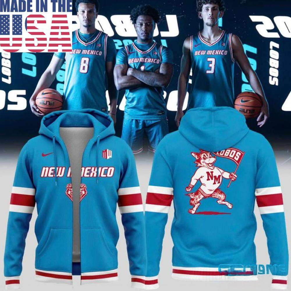 New Mexico Lobos Turquoise Uniform Special Edition Hoodie