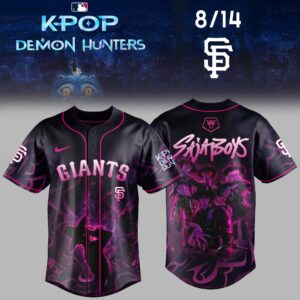 Kpop Demon Hunters Night X Mlb Saja Boys 2026 Fan Collection Jersey