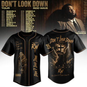 Dont Look Down Tour 2026 Concert Fan Jersey