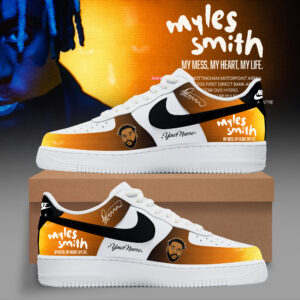 Myles Smith My Mess My Heart My Life Tour Custom Sneakers