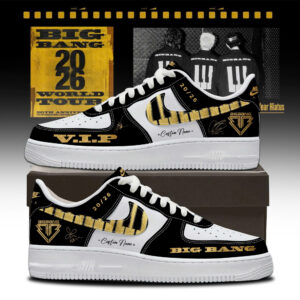 Bigbang 2026 World Tour Air Force 1 Sneakers Gift For Kpop Fans