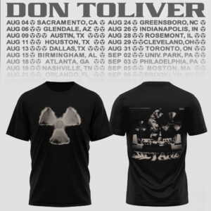 Don Toliver Octane Fallout Graphic T-Shirt Gift For Hip Hop Fans Live Tour