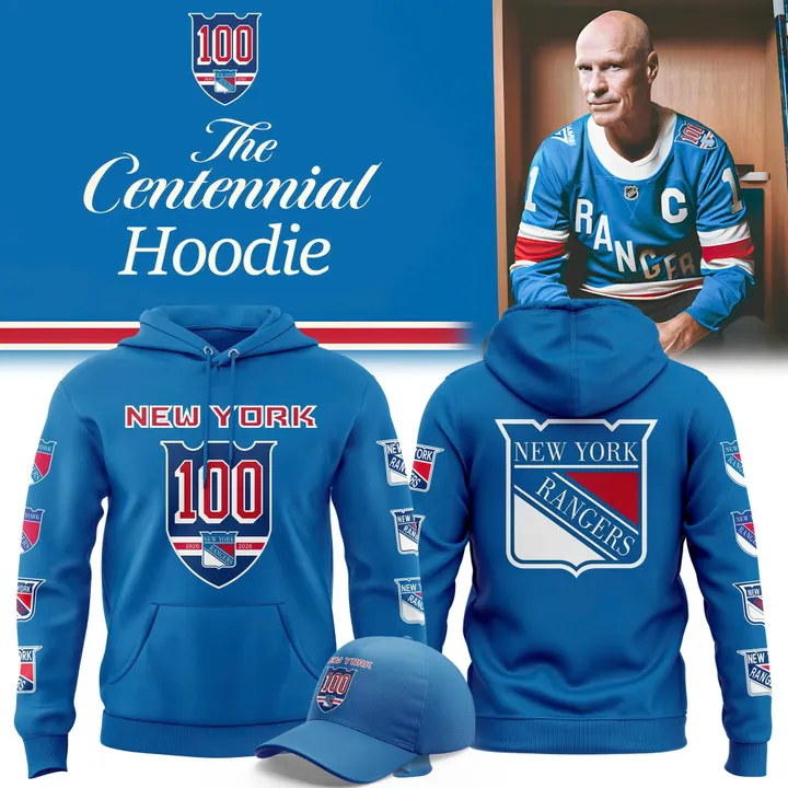New York Rangers One Hundred Years As One Hoodie
