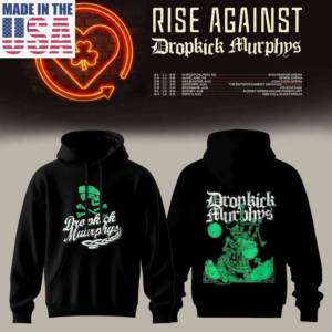 Rise Against X Dropkick Murphys Tour 2026 Limited Edition Hoodie