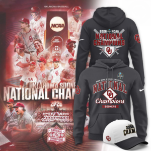 Oklahoma Sooners 2026 Mcws National Champions Hoodie Gift For College Baseball Fans