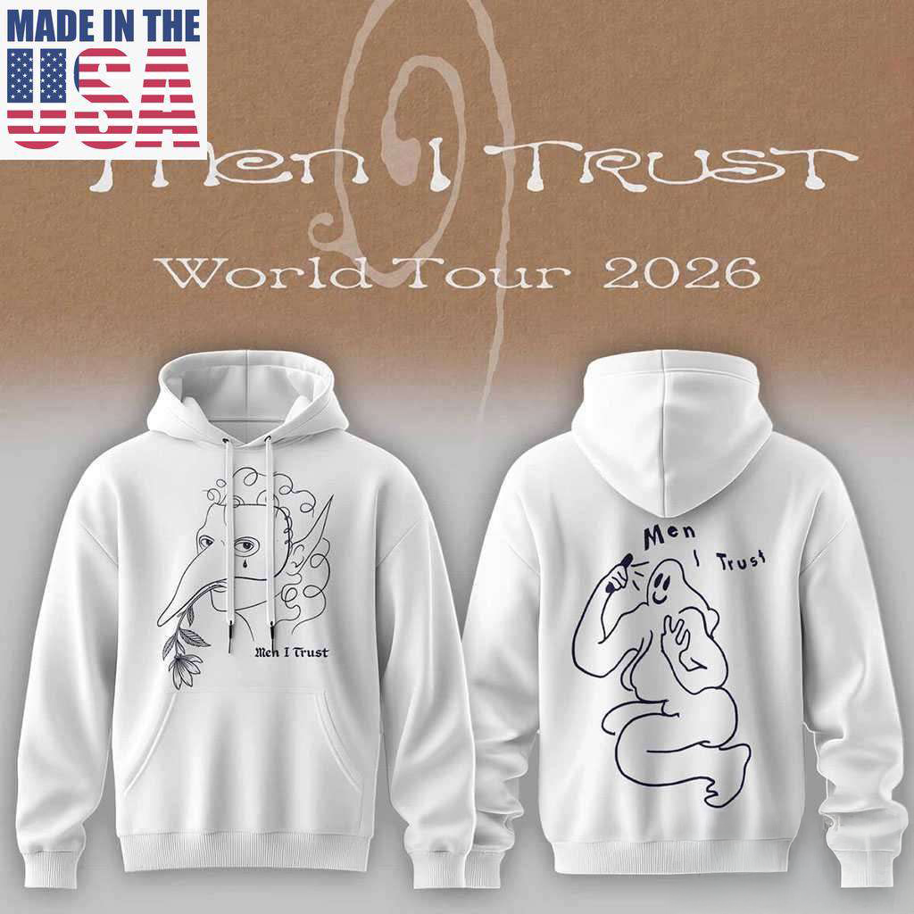 Men I Trust World Tour 2026 Concert Tee Hoodie