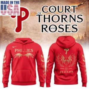 Philadelphia Phillies A Court Of Thorns And Roses Fan Hoodie