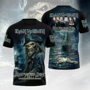 Iron Maiden World Tour 2026 3D Apparel Gift For Music Fans Collector Edition