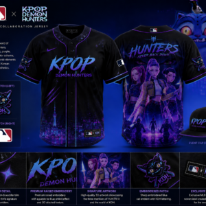 Mlb X Kpop Demon Hunters Night Commemorative Fan Baseball Jersey