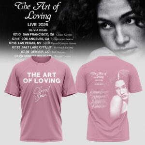 Olivia Dean The Art Of Loving Limited Graphic T-Shirt Collection