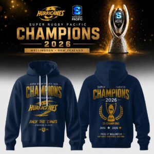 Hurricanes Super Rugby Pacific Champions 2026 Collector Hoodie