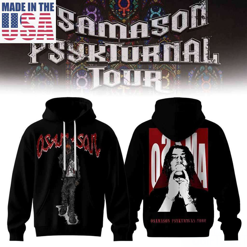 Osamason Psykturnal Tour Limited Edition Concert Hoodie
