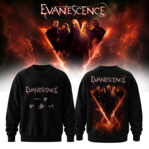 Evanescence Fallen Sanctuary World Tour 2026 Sweatshirt Gift For Rock Fans