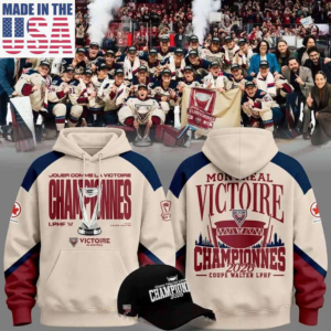 Montreal Victoire Walter Cup Champions 2026 Locker Room Tee Hoodie