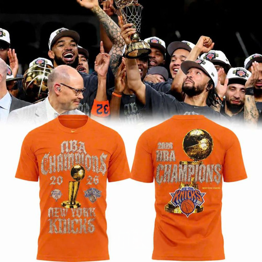 New York Knicks 2026 Nba Finals Champions Locker Room Orange T-Shirt Gift For Basketball Fans