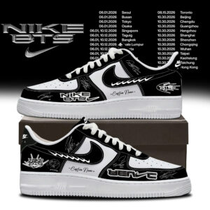 Bts Collector Air Force 1 Sneakers Gift For Music Lovers
