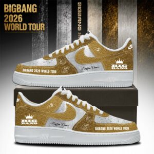 Bigbang 2026 World Tour Premium Tour Sneakers Gift For Kpop Lovers