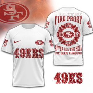 San Francisco 49Ers Nfl Built By Fire Game Day Limited Edition 3D Shirt Gift For 49Ers Fans
