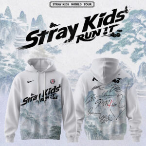 Stray Kids Run It World Tour 2026 Limited Fan Hoodie
