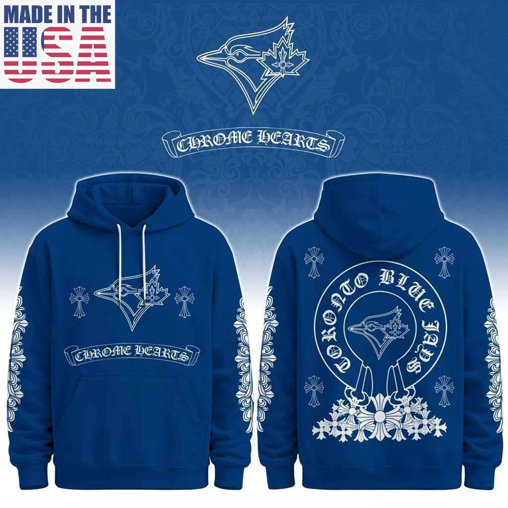 Toronto Blue Jays Chrome Heart 2026 Fan Hoodie
