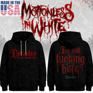 Motionless In White The Sweat And Blood Tour Fan Hoodie