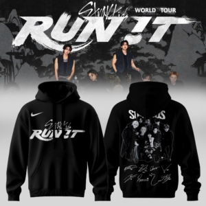 Stray Kids Run It World Tour 2026 Premium Fan Hoodie Gift For Music Enthusiasts
