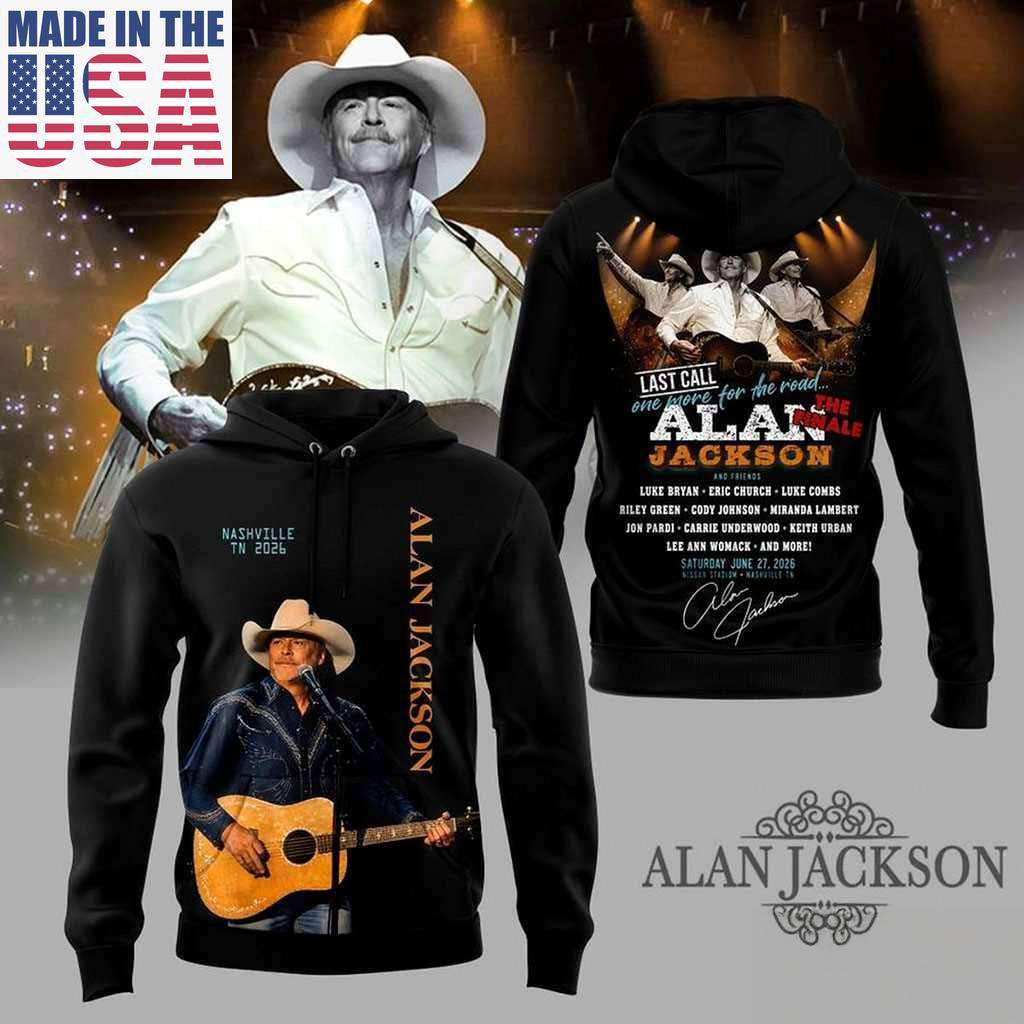 Tennessee Titans Alan Jackson Nashville Concert 2026 Tee Hoodie