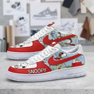 Snoopy Cartoon Sneakers Shoes Gift For Family And Friends Everyday Comfort Collection